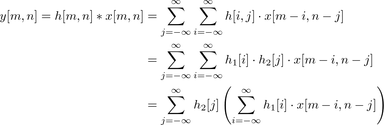 Proof Of Separable Convolution 2d