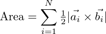 cross product is determinant