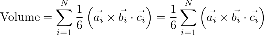 volume of a geometry