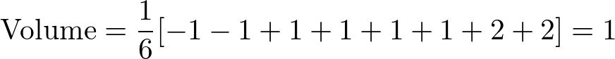 volume of cube
