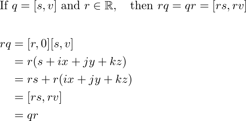 scalar multiplication