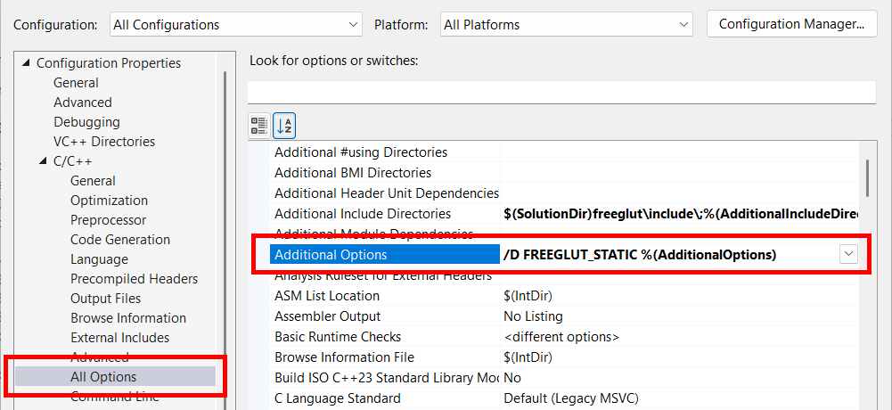 visualstudio settings