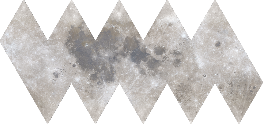 moon texture for icosaheron